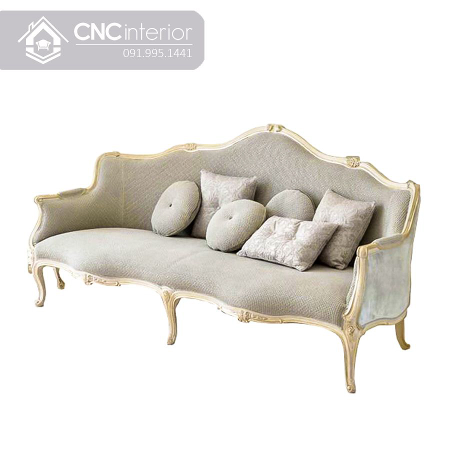Ghế sofa tân cổ điển cho phòng khách sang trọng CNC 27 2