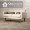 Ghế sofa nhỏ CNC 17