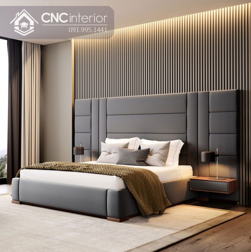 Giường ngủ đẹp CNC 05