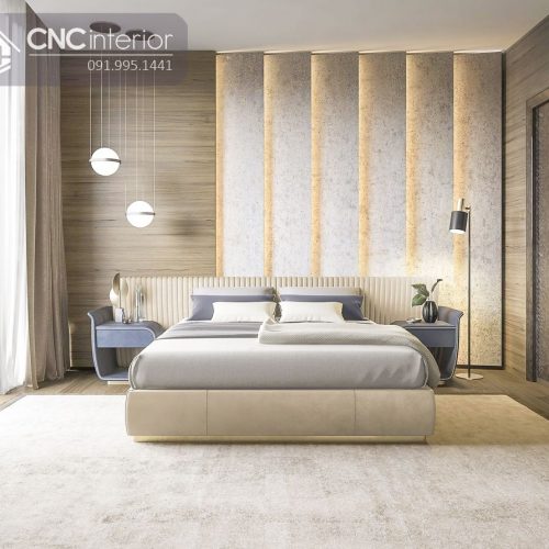 Giường ngủ đẹp CNC 09