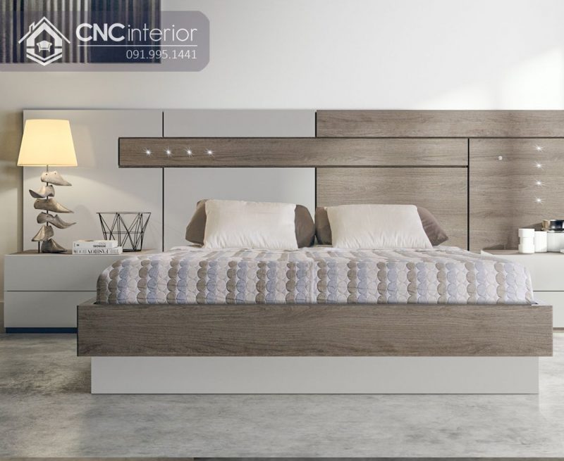 Giường ngủ đẹp CNC 20