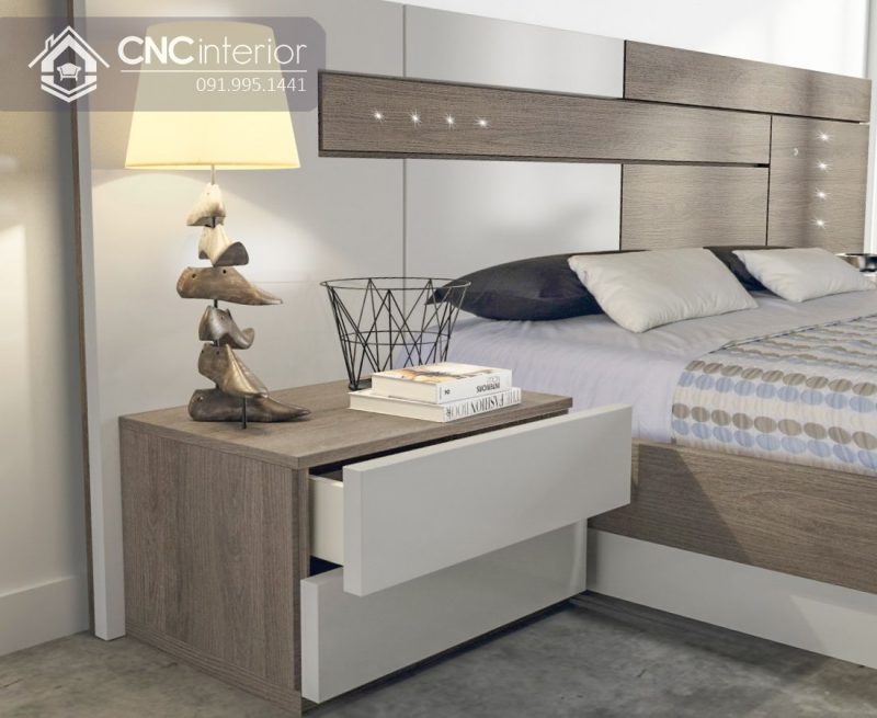 Giường ngủ đẹp CNC 20