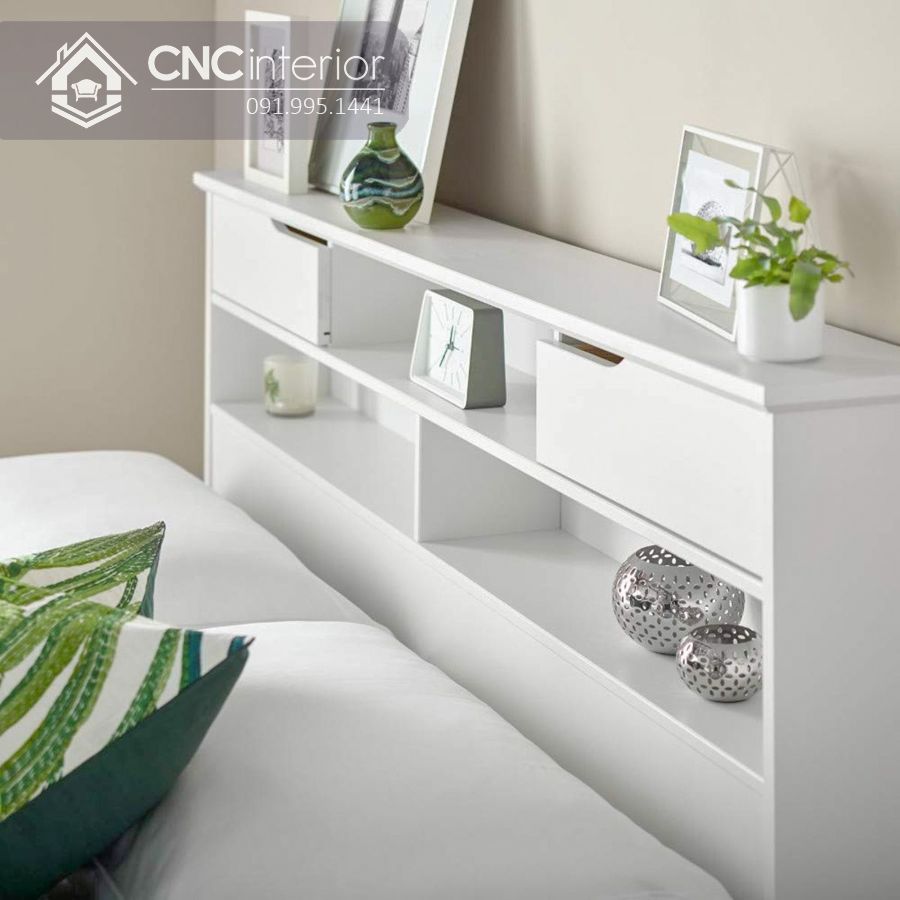 Giường ngủ có ngăn kéo đẹp và tiện nghi CNC 47 1