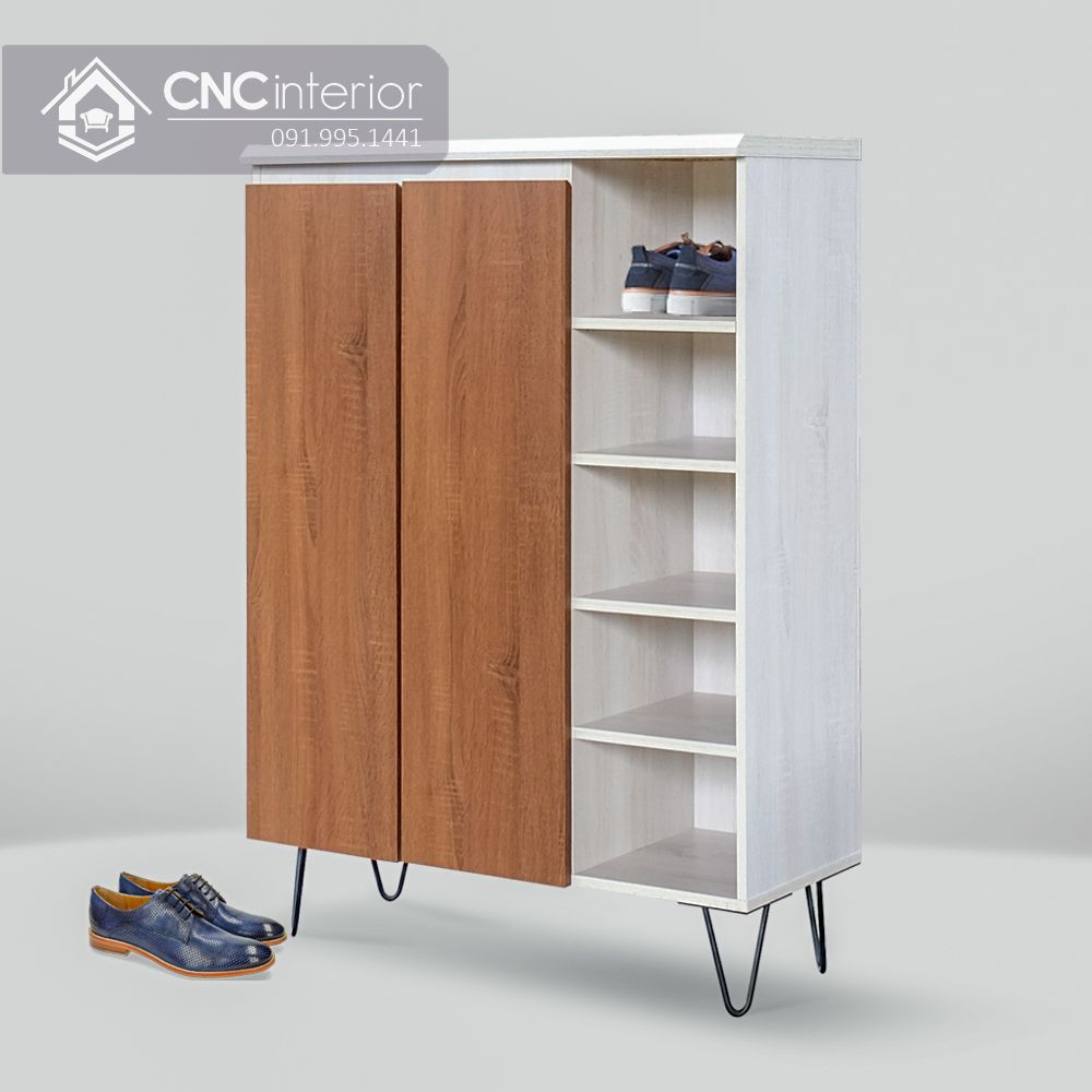 Tủ giày gỗ đẹp phong cách hiện đại CNC 16