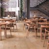 Bàn ghế cafe CNC 17