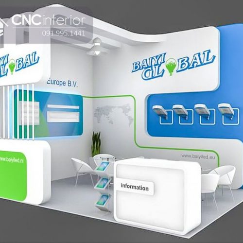 Booth quảng cáo CNC 14