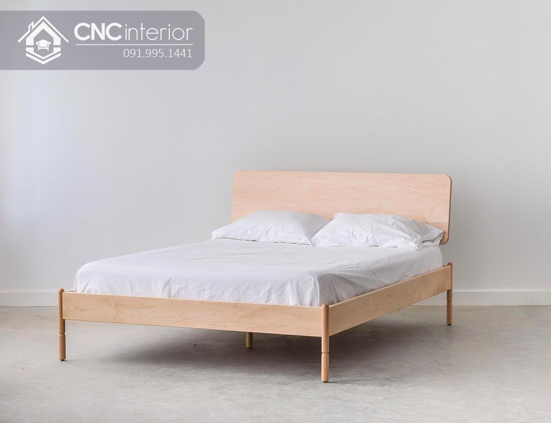 Giường ngủ khách sạn đơn giản CNC 01 1