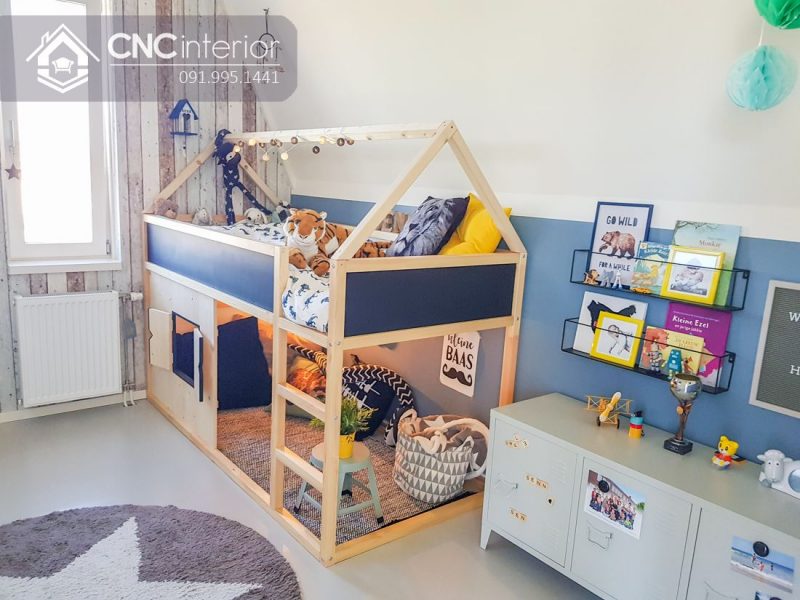 Giường tầng trẻ em CNC 12
