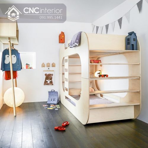 Giường tầng trẻ em CNC 15