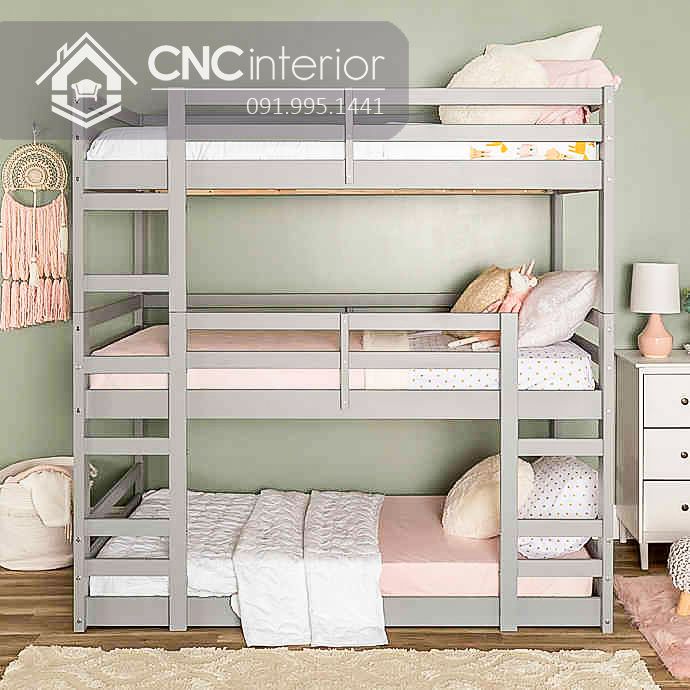 Giường tầng trẻ em đơn giản tiện dụng CNC 23