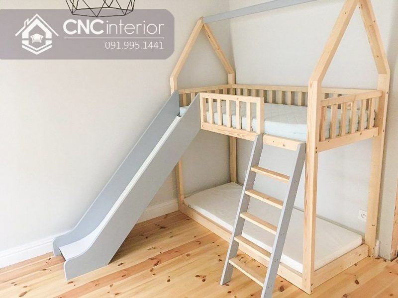 Giường tầng trẻ em CNC 25