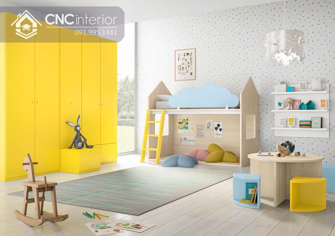 Giường tầng trẻ em CNC 33