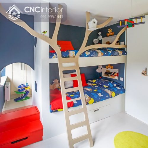 Giường tầng trẻ em CNC 38