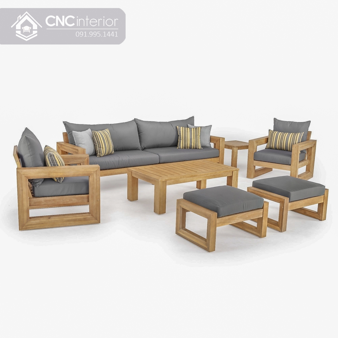 sofa gỗ hiện đại 1