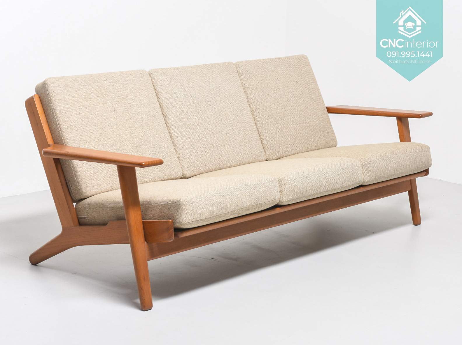 Ghế sofa Plank băng 3 CNC 62 8
