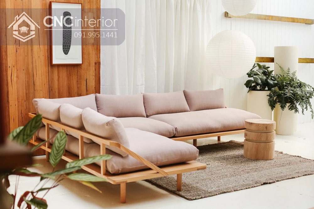 Sofa gỗ đẹp hiện đại trẻ trung CNC 29 4