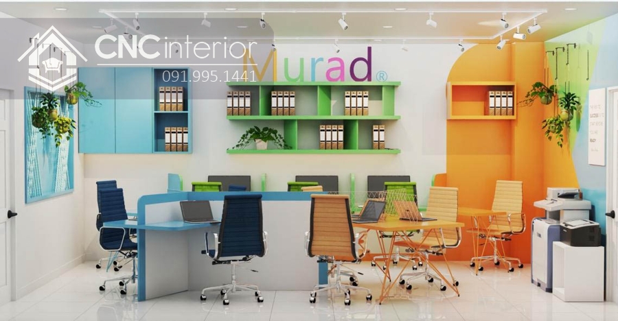 Văn phòng Murad phong cách “Colour Block” 8